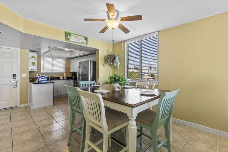 Our kitchen and dining combo comfortably seats six, perfect for shared meals and conversations. Our kitchen and dining combo comfortably seats six, perfect for shared meals and conversations.