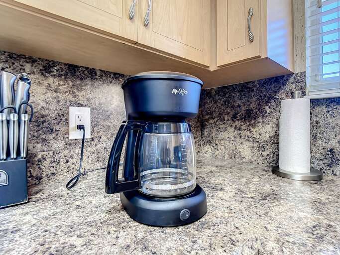 Full size coffee maker.
