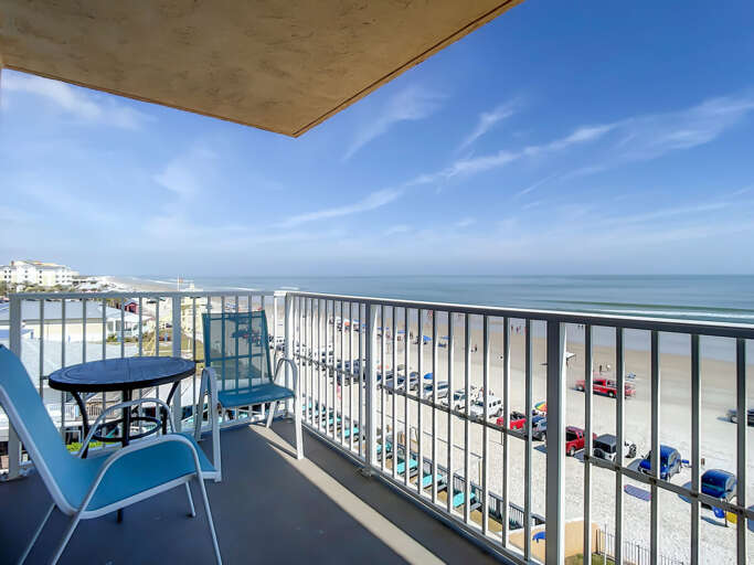 Views from the balcony.