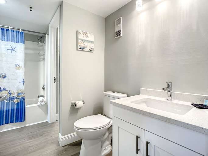 Vanity with storage. Vanity with storage.