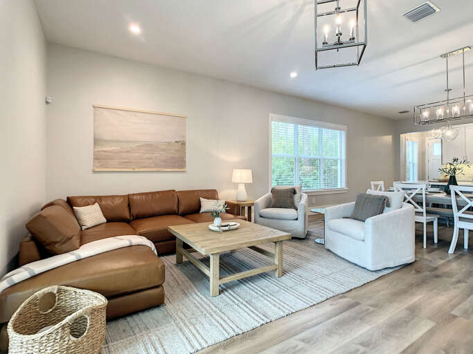 Our spacious living and dining combo offers the perfect setting for family bonding and shared meals.