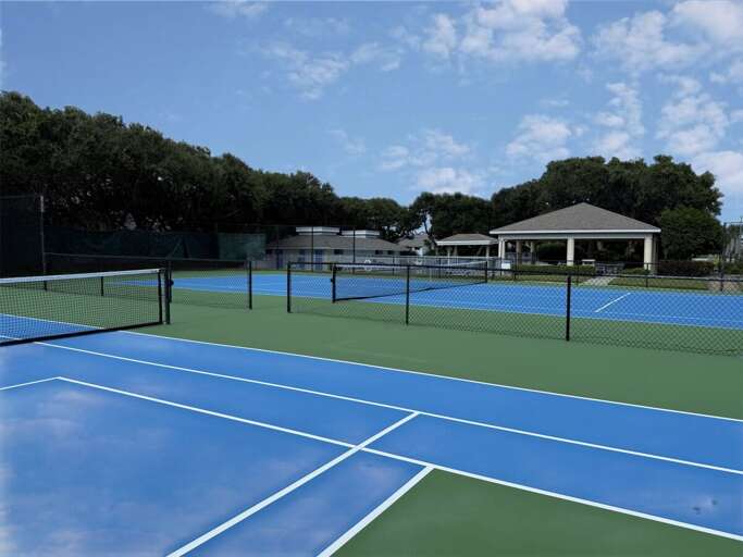 Stay active during your beach stay with access to onsite tennis courts just steps from your vacation rental. Enjoy a friendly match before or after a relaxing day at the beach.