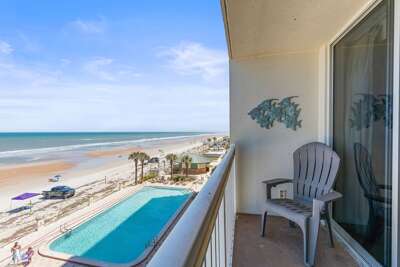Enjoy a relaxing beach stay with stunning oceanfront views from your private balcony. Overlook the