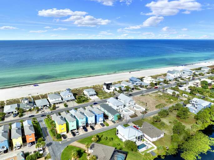 Stunning oceanfront view with direct beach access