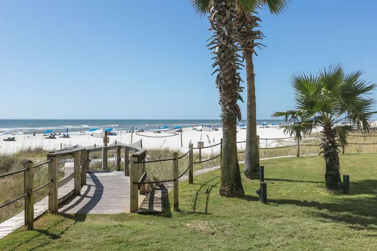 One of Four Private Access For The Beach!