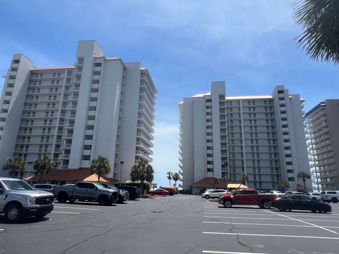 Building A is on the left