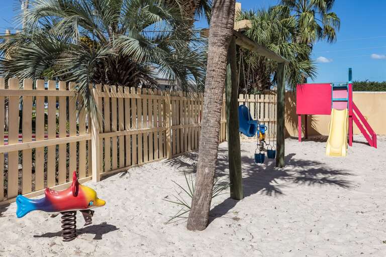 Modest children's area.