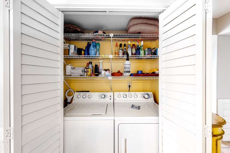 Washer and Dryer onsite