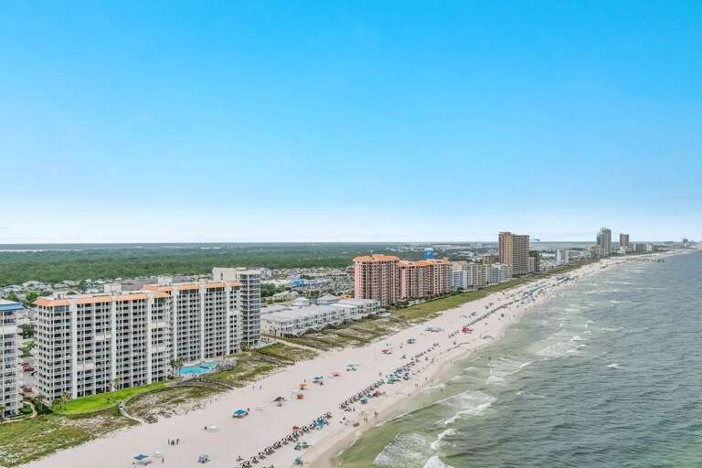 Beach facing East
