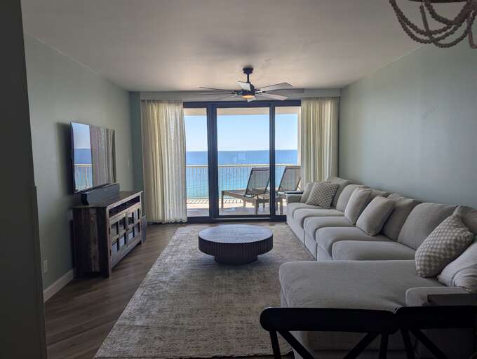 Lots of comfortable seating with a great view!
