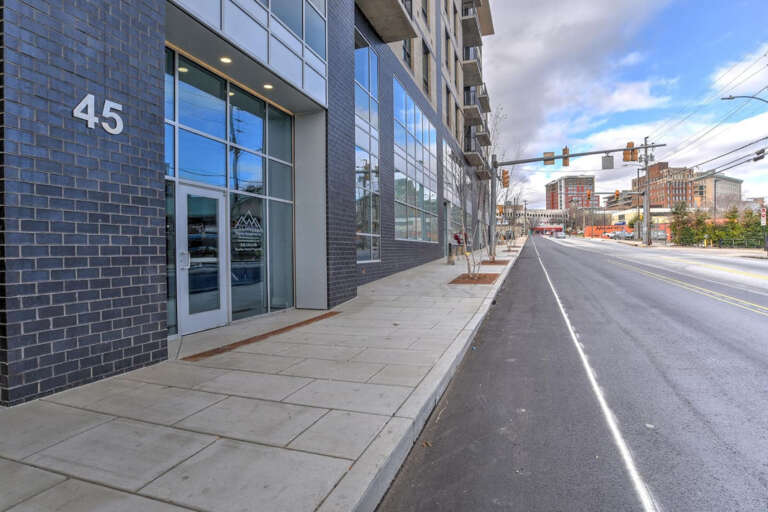Lobby and Office Entrance