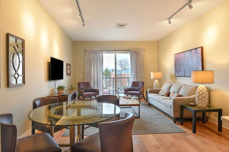 Open Kitchen, Dining, and Living Room Open Kitchen, Dining, and Living Room