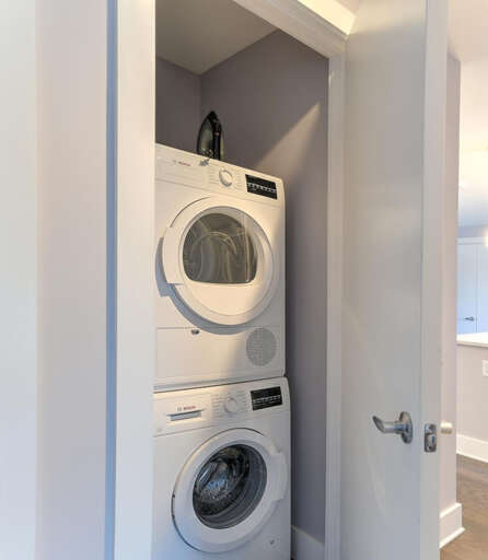 Washer and Dryer Washer and Dryer