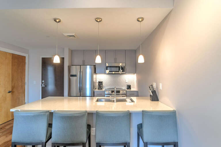 Kitchen Island and Bar
