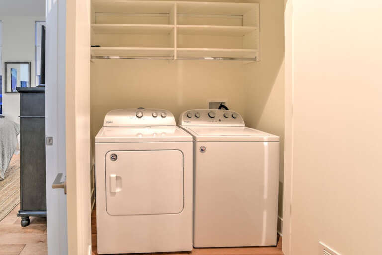 Washer and Dryer for your convenience Washer and Dryer for your convenience