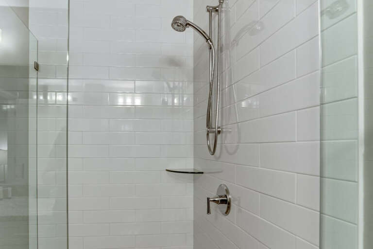 Spacious Master Bathroom Shower