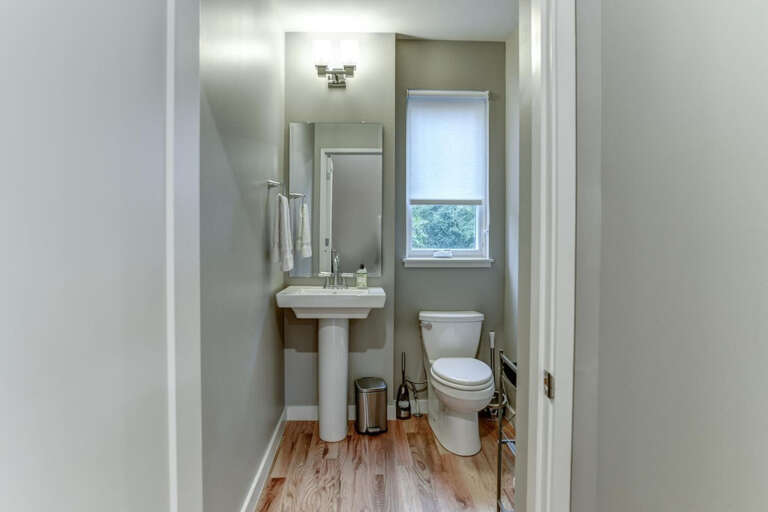 Half Bathroom on Second Floor