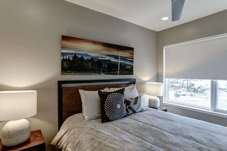 Guest Bedroom with City Views
