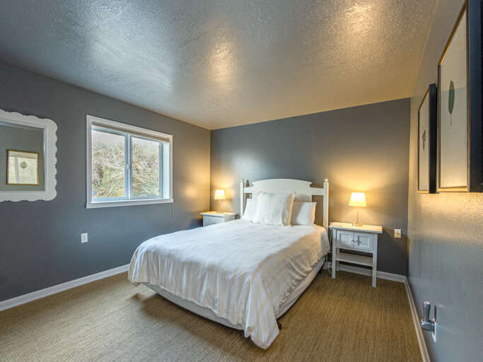 Lower Bedroom 1 with Queen Bed