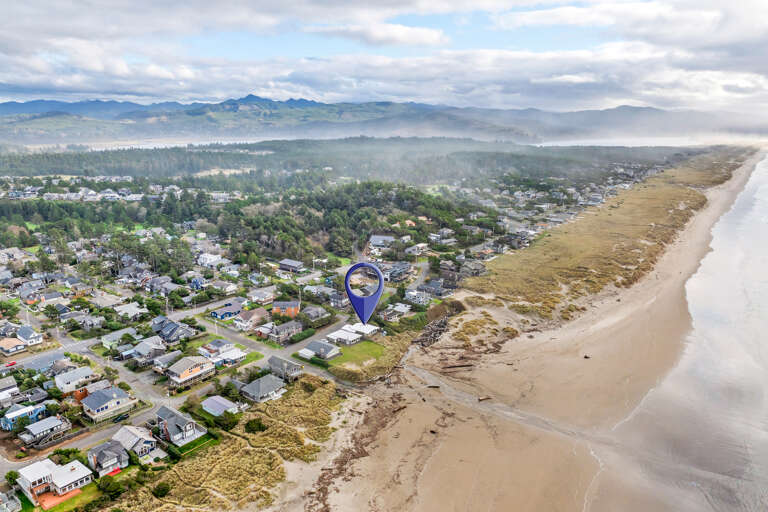 Aerial view of location