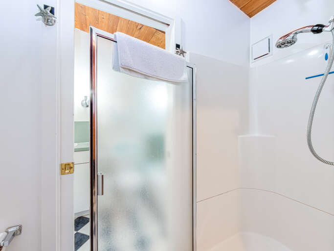 bathroom with shower