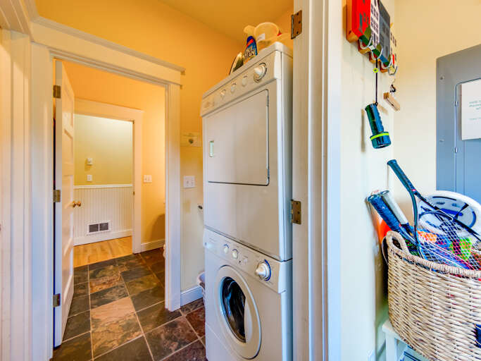 Laundry room. 