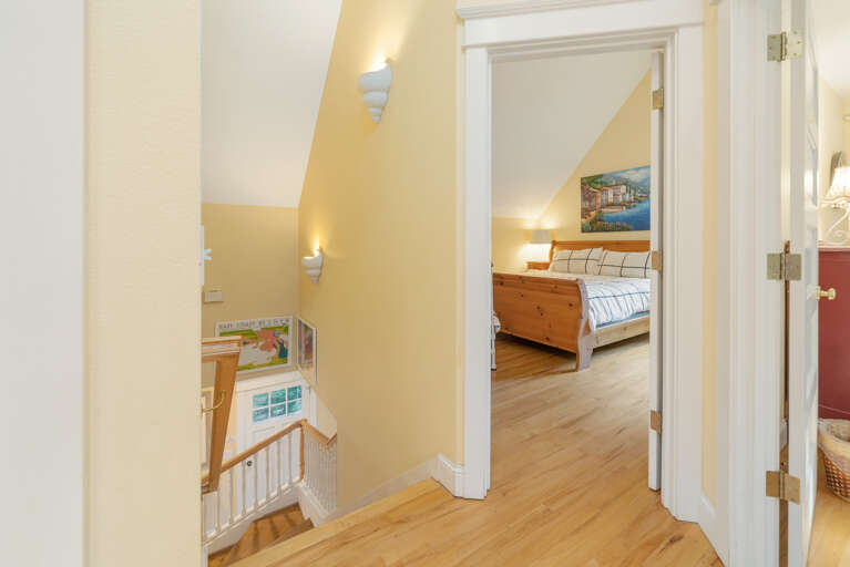 Hall way to all three upstairs bedrooms