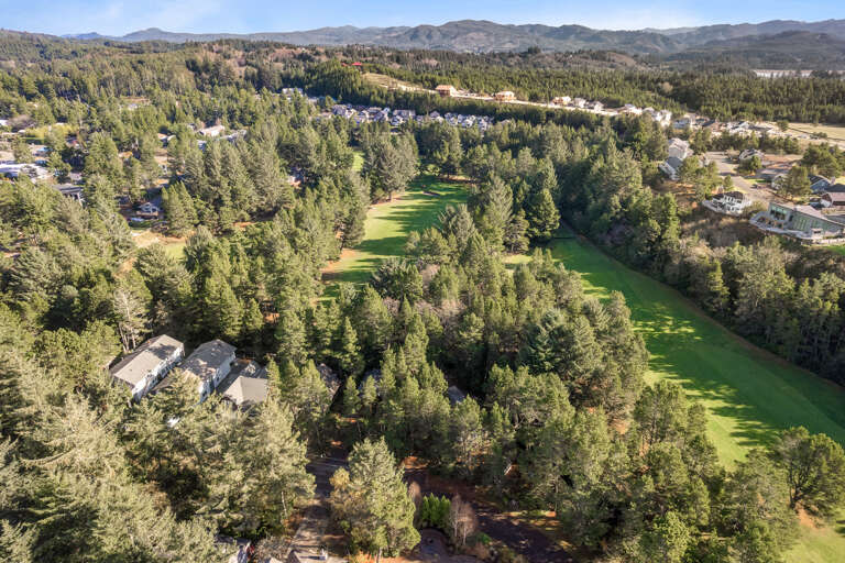 Golf course aerial