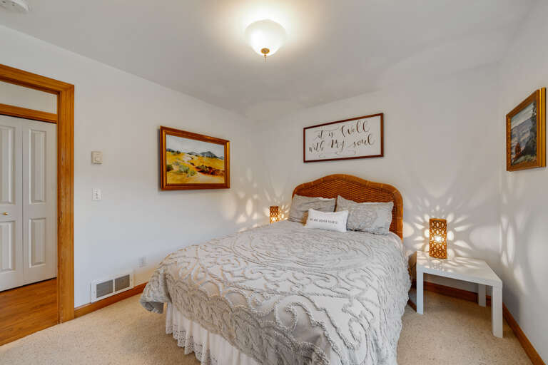 2nd Downstairs queen bedroom
