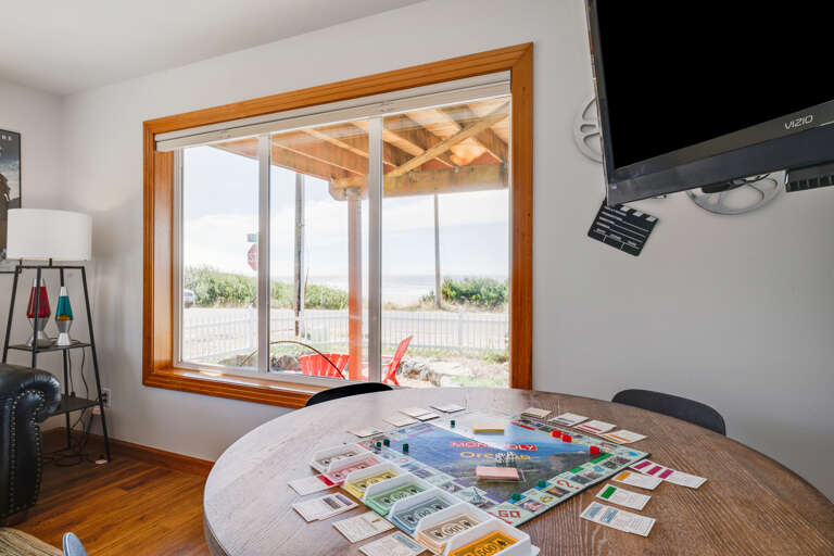 Games and toys and Ocean views from the Den with sofa sleeper, mini fridge, microwave, TV