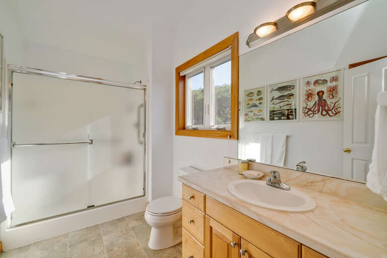 Master bath with walk in shower