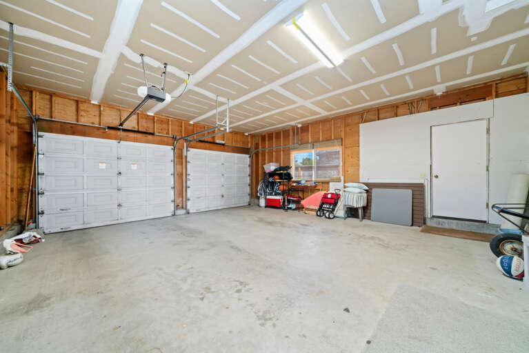 Garage available for parking.