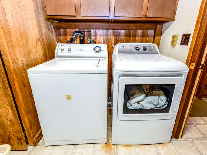 Full size washer dryer