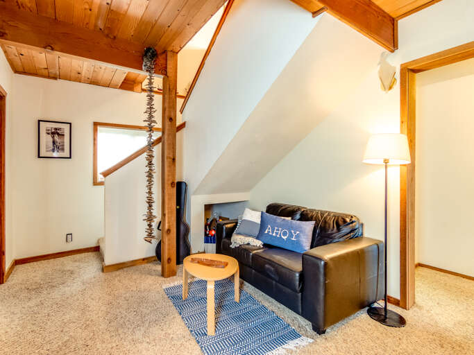 Downstairs sitting room in entry area