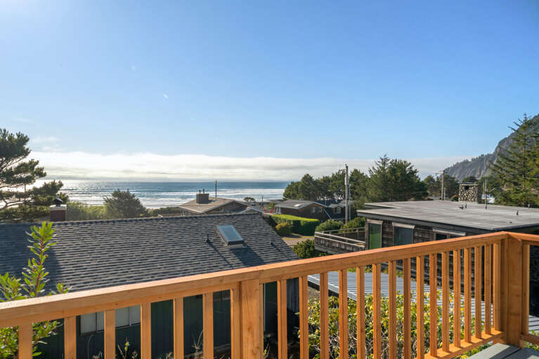 Upper Deck with stunning ocean views