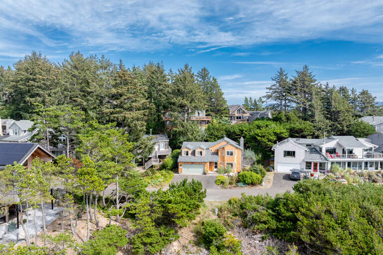 Located on the bluff 