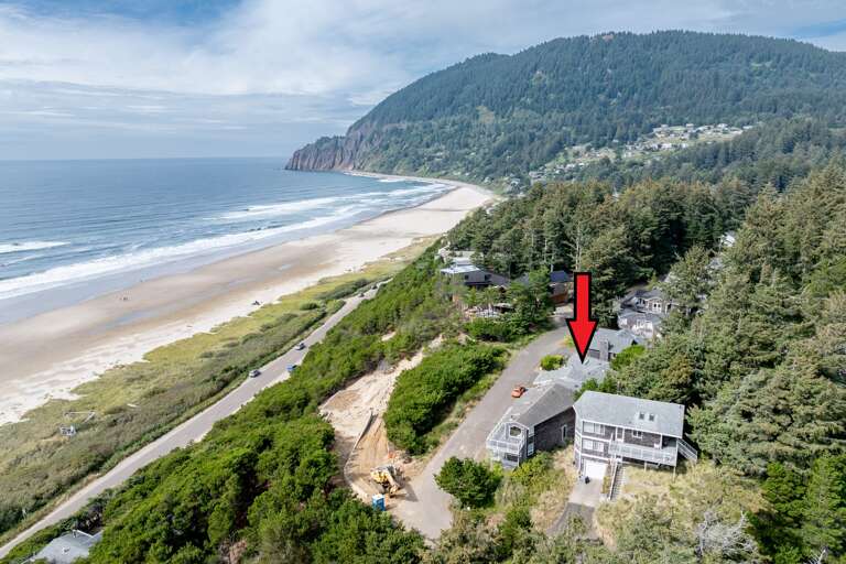 Located on the bluff 