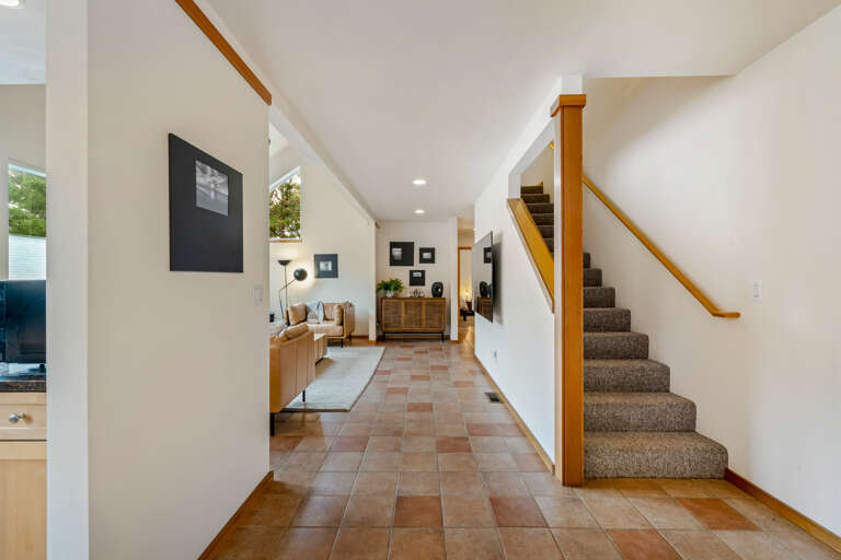 Entrance into the home