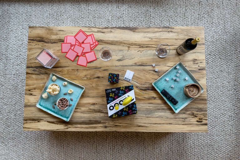 Great living space for games and family fun