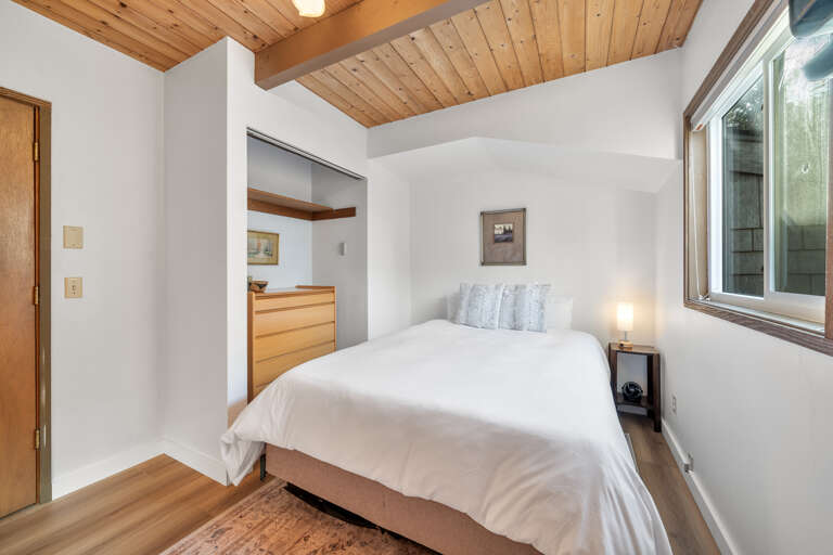 Streaming TV in cabinet in 2nd queen bedroom downstairs 