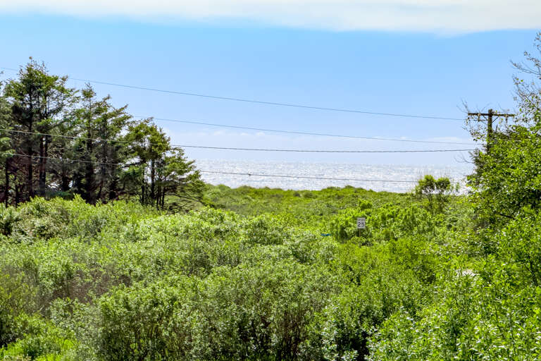 Ocean view from upper deck.