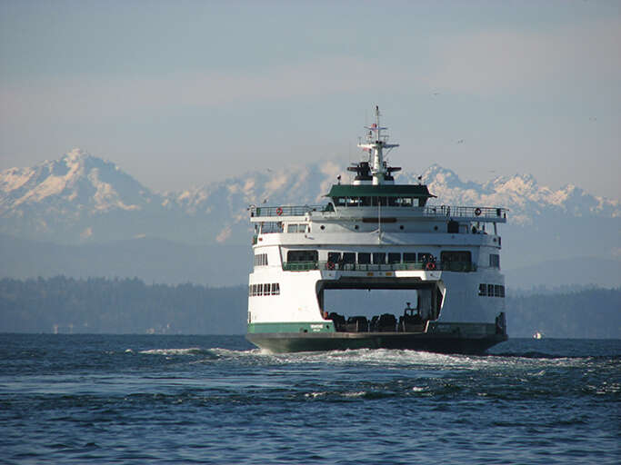 The Bremerton to Seattle ferry terminal is 10 minutes from The Carmichael.