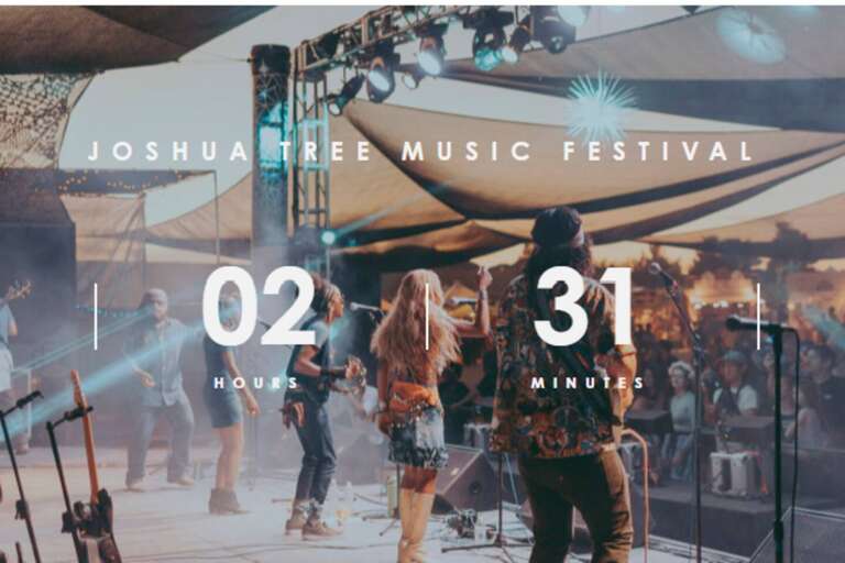 Feel the vibes at the Joshua Tree Music Festival!  Enjoy an incredible lineup of live music, art, and community in a stunning desert setting. Dance under the stars and create unforgettable memories with fellow music lovers!  Feel the vibes at the Joshua Tree Music Festival!  Enjoy an incredible lineup of live music, art, and community in a stunning desert setting. Dance under the stars and create unforgettable memories with fellow music lovers!