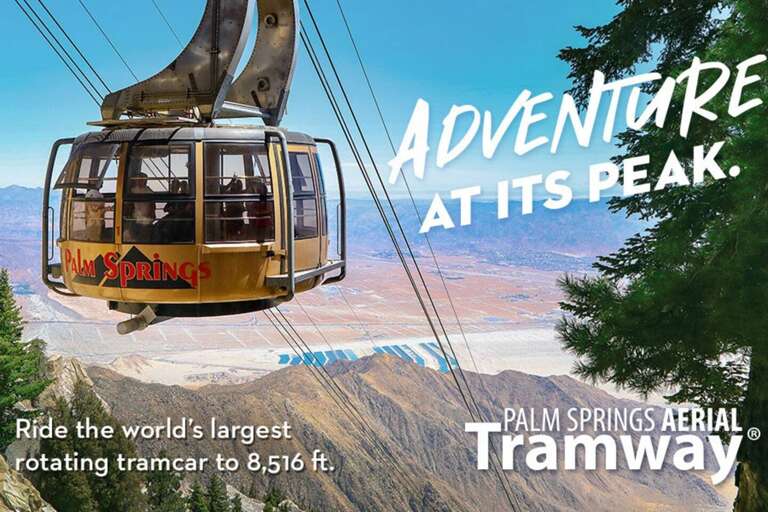 Ascend to new heights with the Palm Springs Aerial Tramway!  Enjoy breathtaking views of the desert below as you glide up to Mount San Jacinto. Perfect for a day of exploration, hiking, or simply soaking in the stunning scenery!  Ascend to new heights with the Palm Springs Aerial Tramway!  Enjoy breathtaking views of the desert below as you glide up to Mount San Jacinto. Perfect for a day of exploration, hiking, or simply soaking in the stunning scenery!