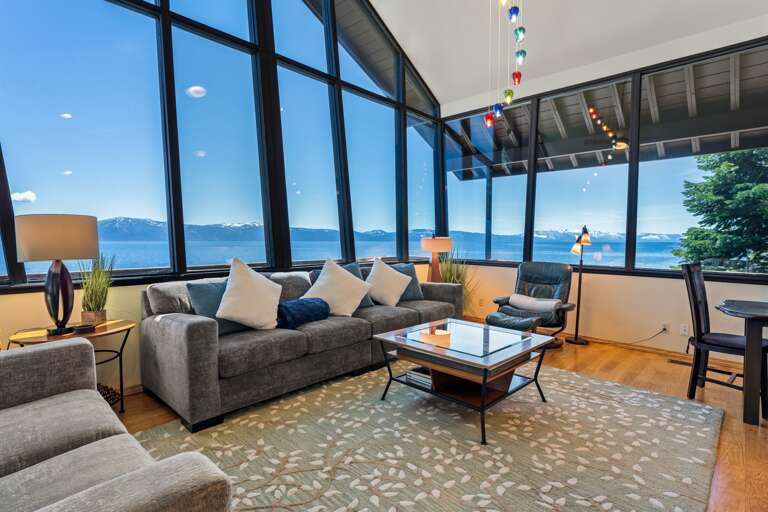 Panoramic views from the living room