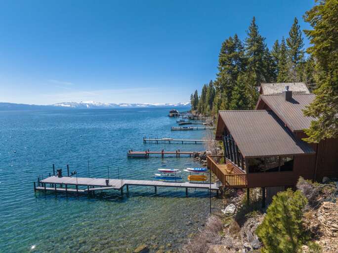 Soak in the sun from the private pier or deck