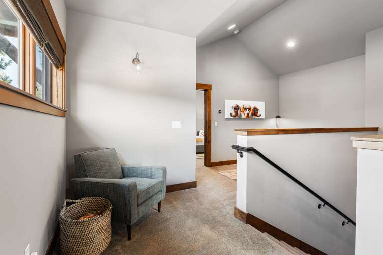 Upstairs landing area