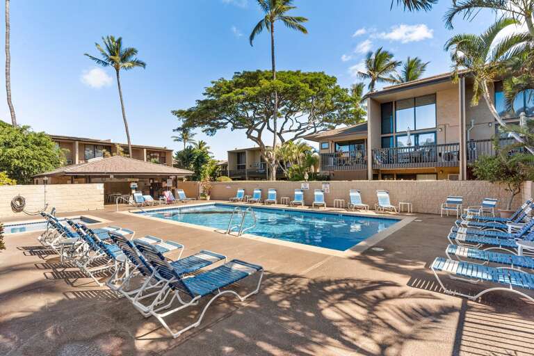 Poolside Paradise, Palm-dotted Place, Serene Seating By Sunlit Space Poolside Paradise, Palm-dotted Place, Serene Seating By Sunlit Space