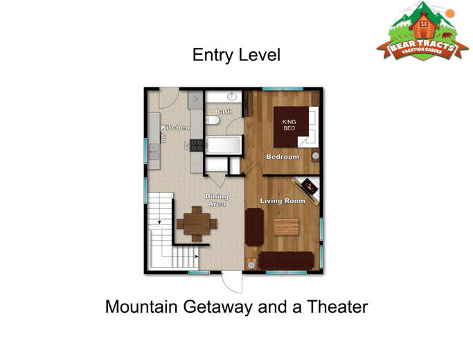 Mountain Getaway and a Theater 