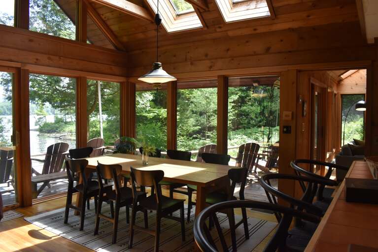 Light Pours Into The House